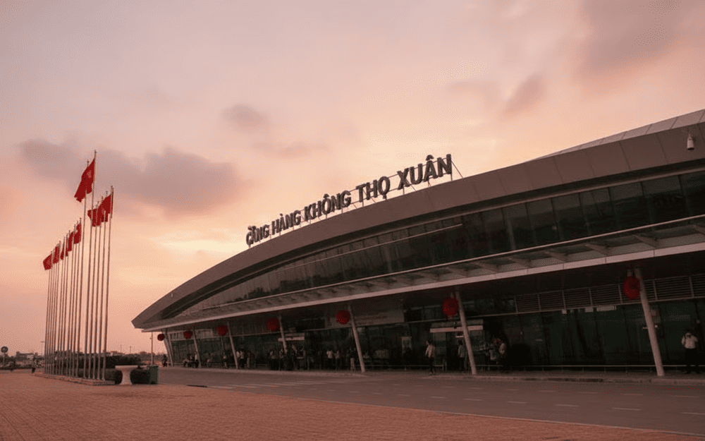 Sân bay Thọ Xuân chỉ đang khai thác các chuyến bay nội địa